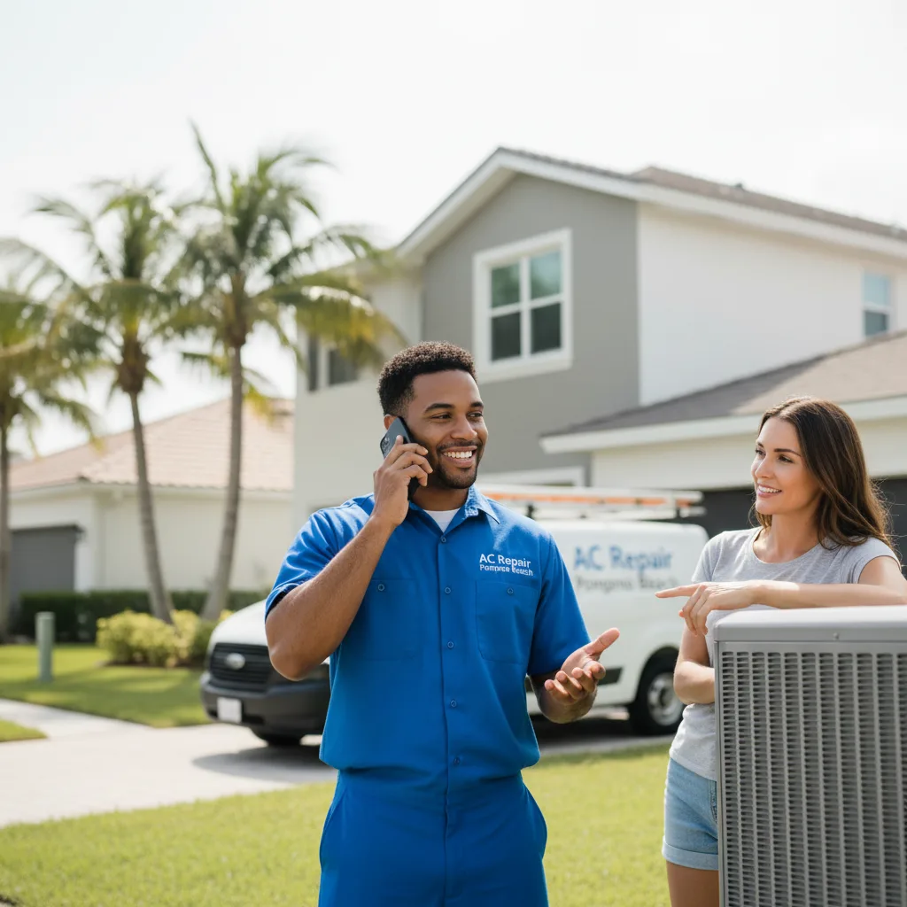 AC Repair Pompano Beach customer support in Sherborn